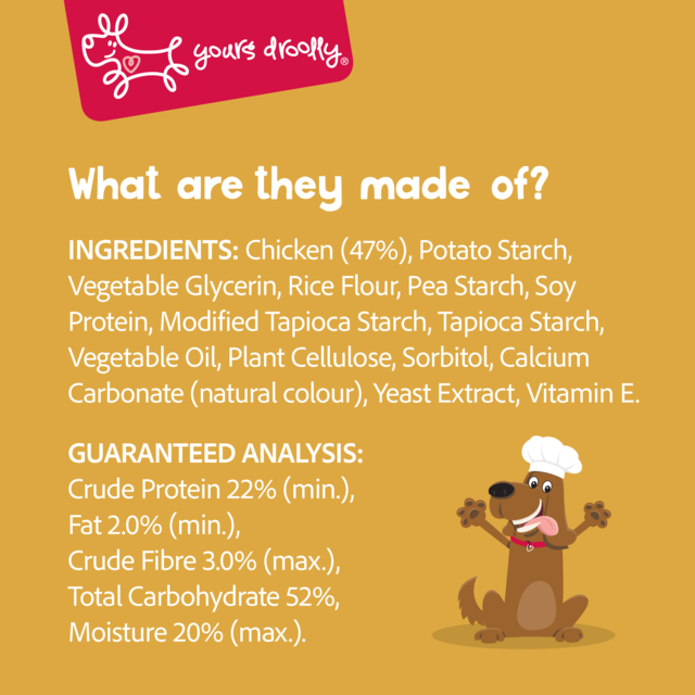 Yours Droolly Chicken Wrapped Vegetable Stick Dog Treats - Product Image 4