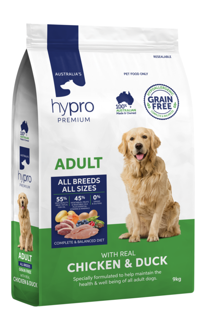 Hypro Premium Grain Free Adult Chicken & Duck Dry Dog Food - Product Image 5