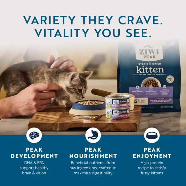 ZIWI Peak Kitten Beef & Mackerel Wet Cat Food - Product Image 4