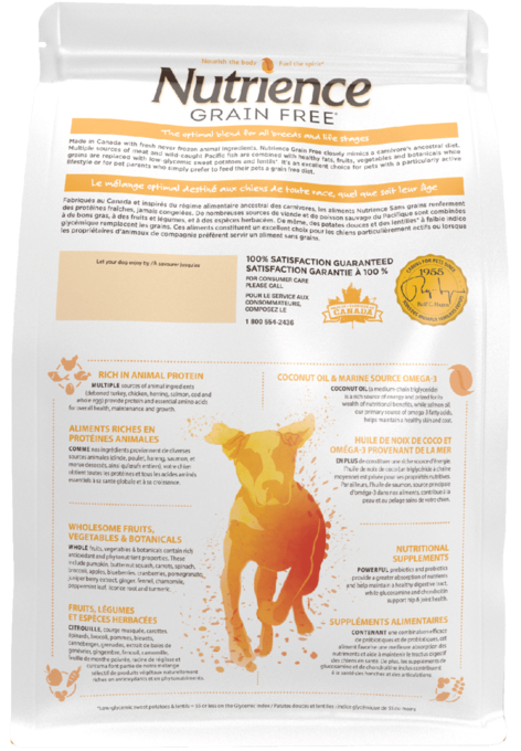 Nutrience Grain Free Turkey Chicken & Herring Dry Dog Food - Product Image 7