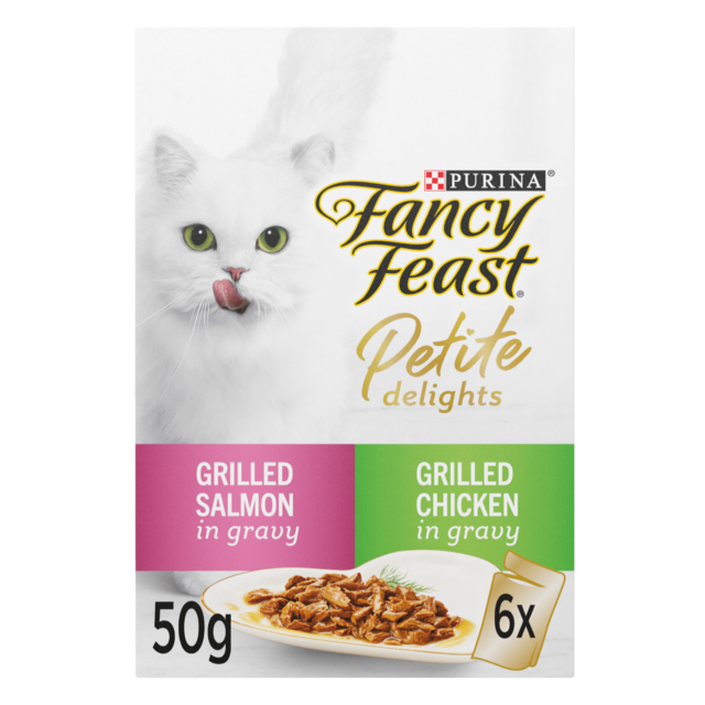 Fancy Feast Petite Delights Salmon & Chicken Variety Pack Wet Cat Food  - Product Image 9