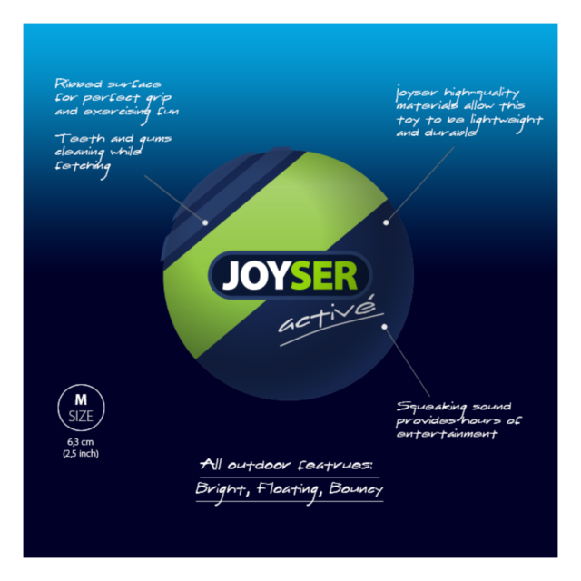 JOYSER Active Ball Dog Toy - Product Image 1