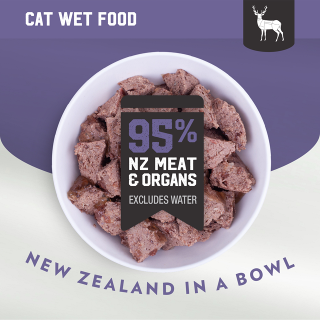 Kiwi Kitchens Venison Wet Cat Food - Product Image 3