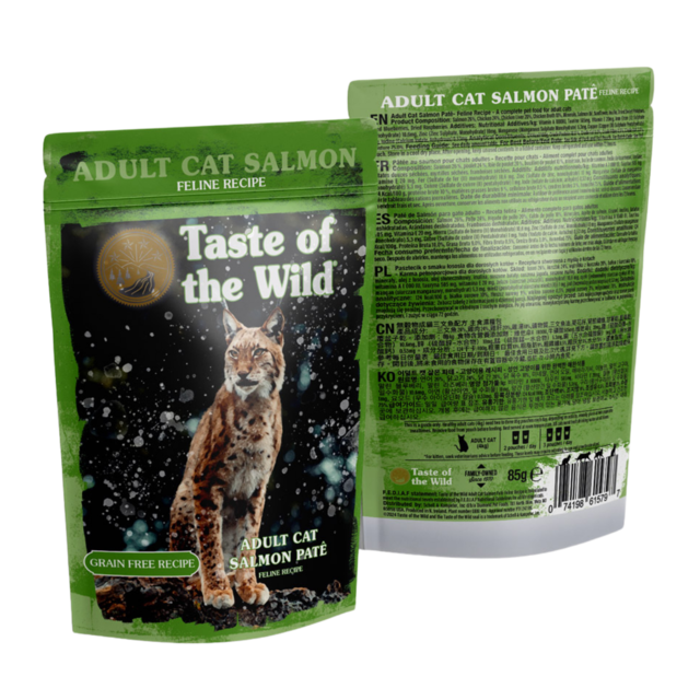 Taste of the Wild Adult Salmon & Chicken Pate Wet Cat Food - Product Image 1
