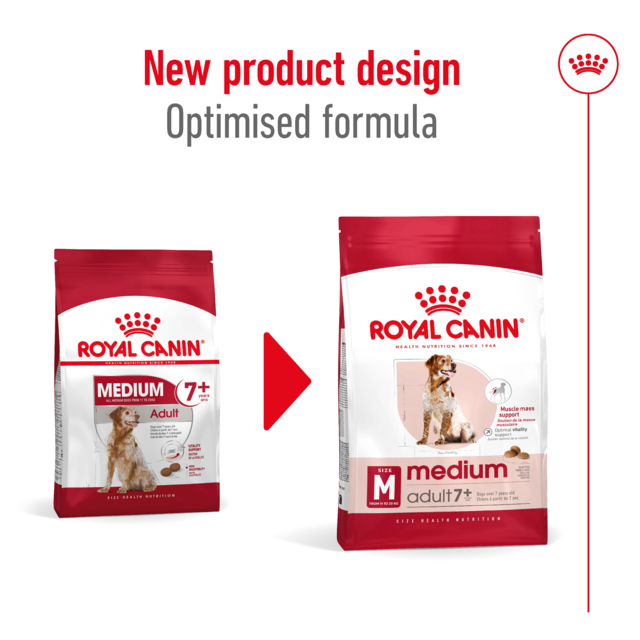 Royal Canin Medium Adult 7+ Dry Dog Food - Product Image 12