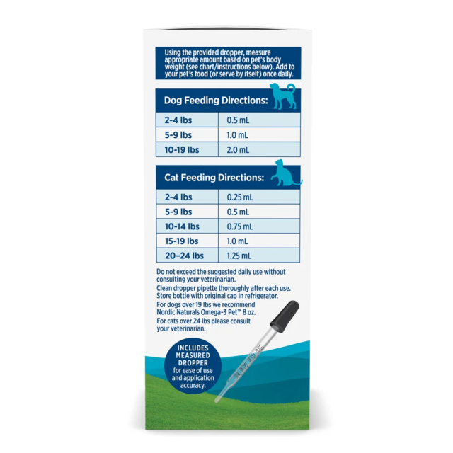 Nordic Naturals Omega-3 Fish Oil Cat & Dog Liquid Supplement - Product Image 3