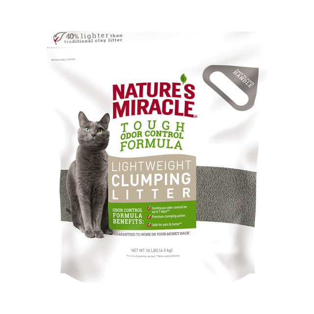 Nature's Miracle Lightweight Clumping Clay Litter Petdirect