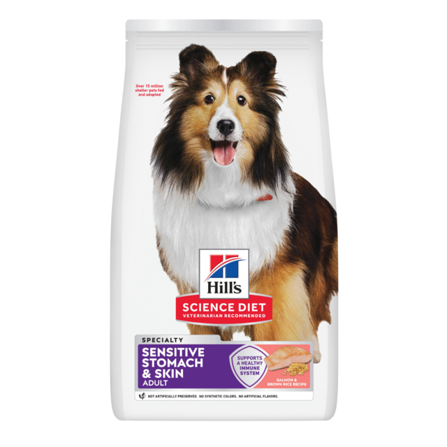 Hill's Science Diet Adult Sensitive Stomach & Skin Salmon Dry Dog Food - Product Image 1