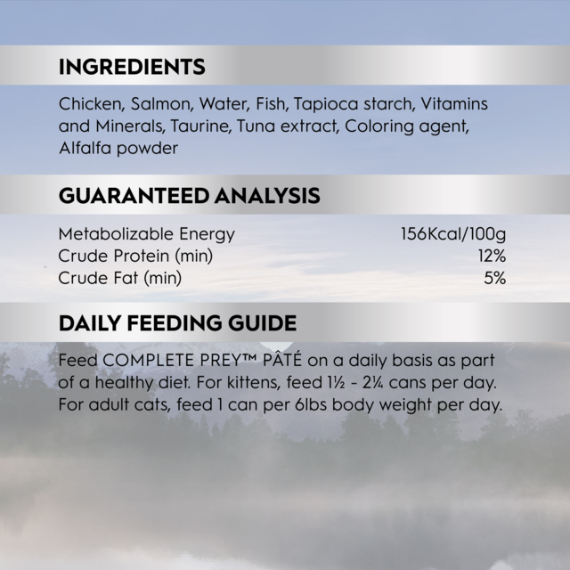 Trilogy Complete Prey Pate Salmon Wet Cat Food - Product Image 5