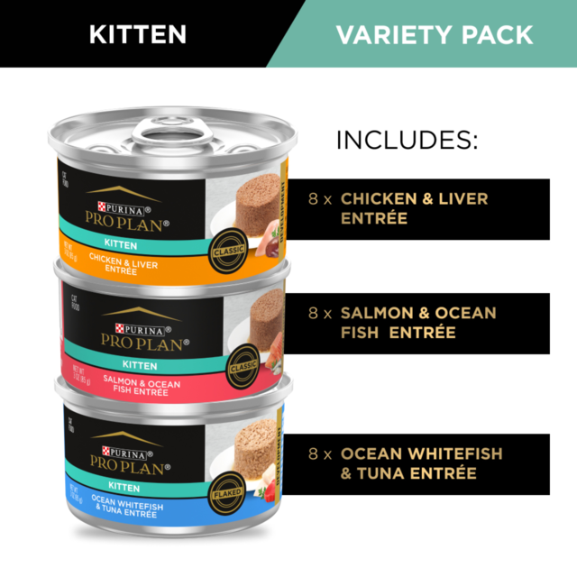 Pro Plan Kitten Variety Pack Wet Cat Food - Product Image 3