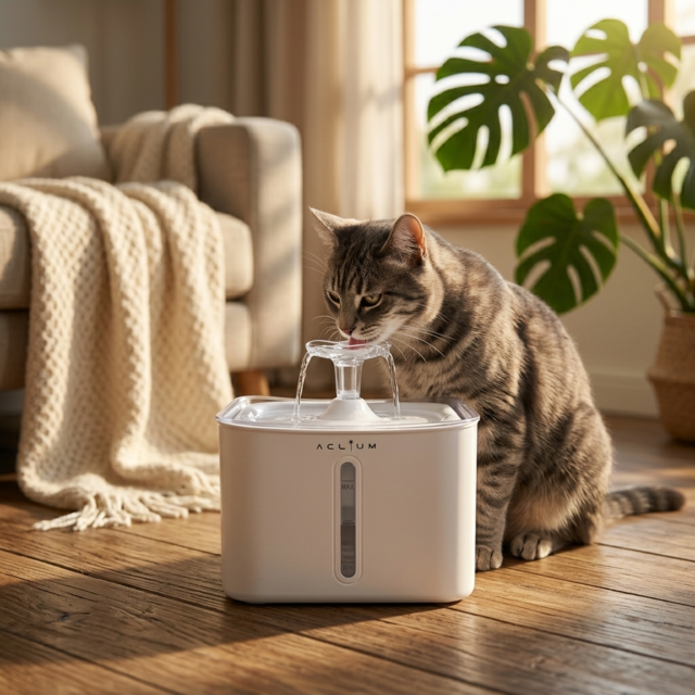 Aclium Cat Water Fountain  - Product Image 1