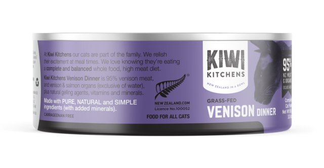 Kiwi Kitchens Venison Wet Cat Food - Product Image 14