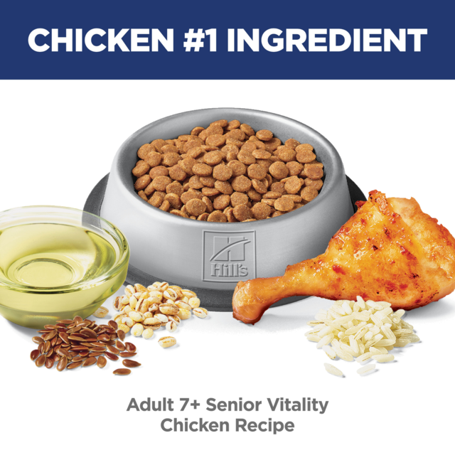 Hill's Science Diet Adult 7+ Senior Vitality Chicken Dry Cat Food - Product Image 5