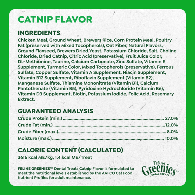 Greenies Catnip Dental Cat Treats - Product Image 8