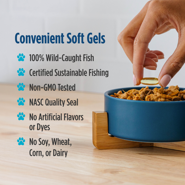 Nordic Naturals Omega-3 Fish Oil Cat & Dog Soft Gels - Product Image 2
