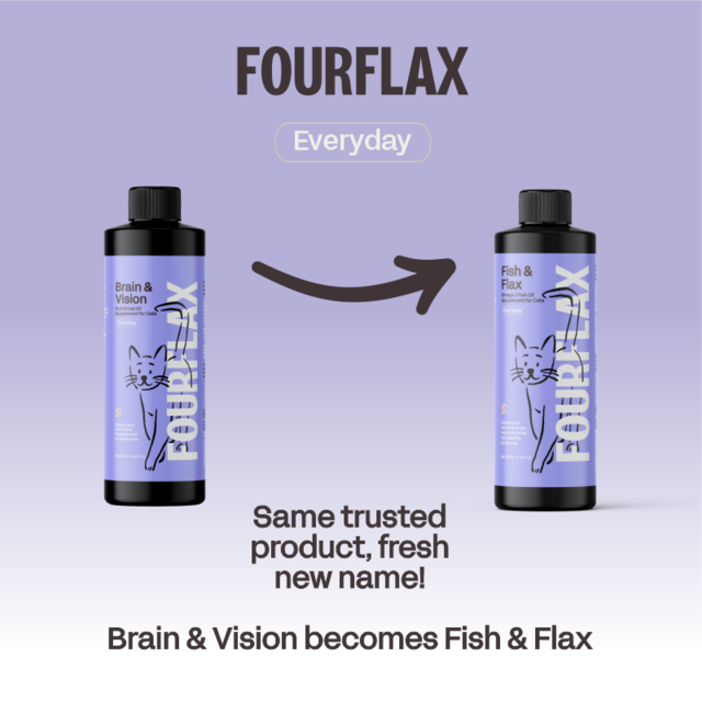 Fourflax Fish & Flax Oil Supplement for Cats - Product Image