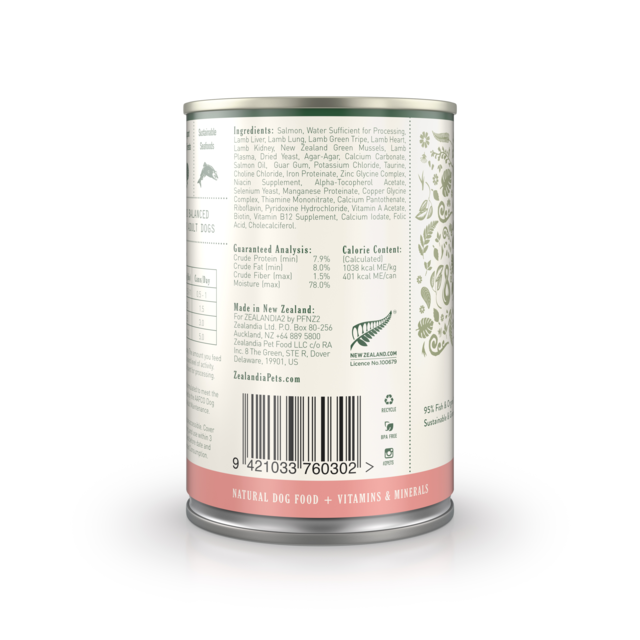 Zealandia Salmon Pate Wet Dog Food - Product Image 3
