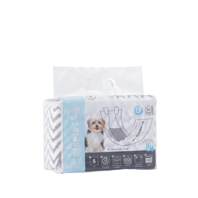 M-PETS Disposable Male Dog Diaper - Product Image