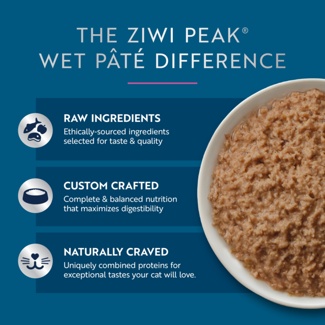 ZIWI Peak Salmon & South Pacific Fish Wet Cat Food - Product Image 1