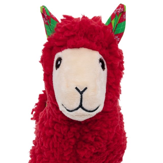 KONG Holiday Sherps Llama Dog Toy - Product Image 1