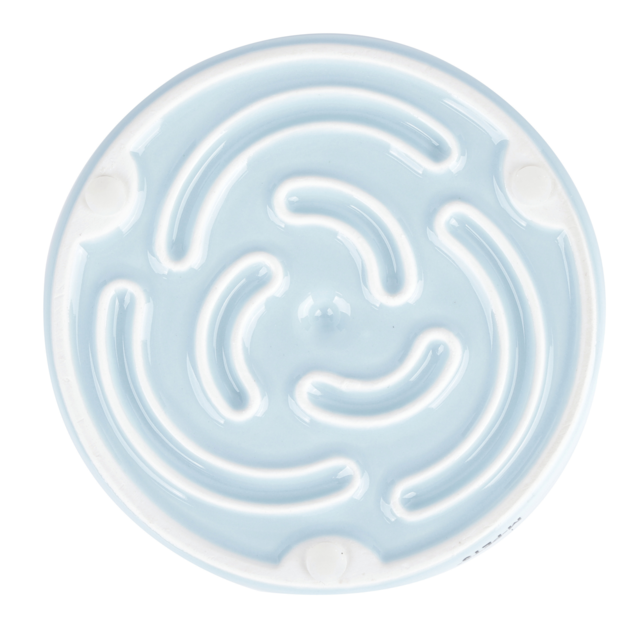 M-PETS Serene Ceramic Rose Slow Feeder Cat & Dog Bowl - Product Image 4