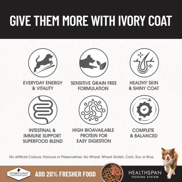 Ivory Coat Grain Free Chicken Adult Dry Dog Food - Product Image 3