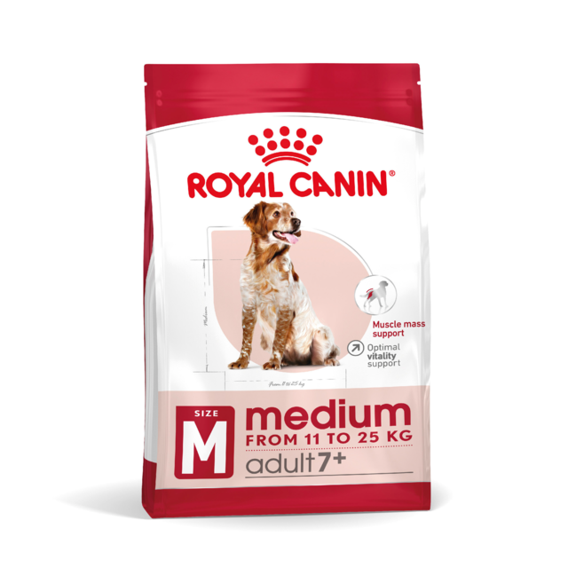 Royal Canin Medium Adult 7+ Senior Dry Dog Food