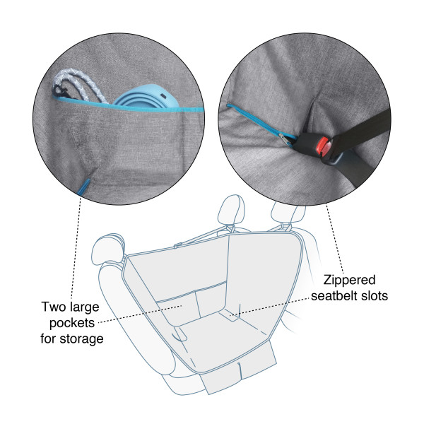 Kurgo Heather Half Hammock - Product Image 2