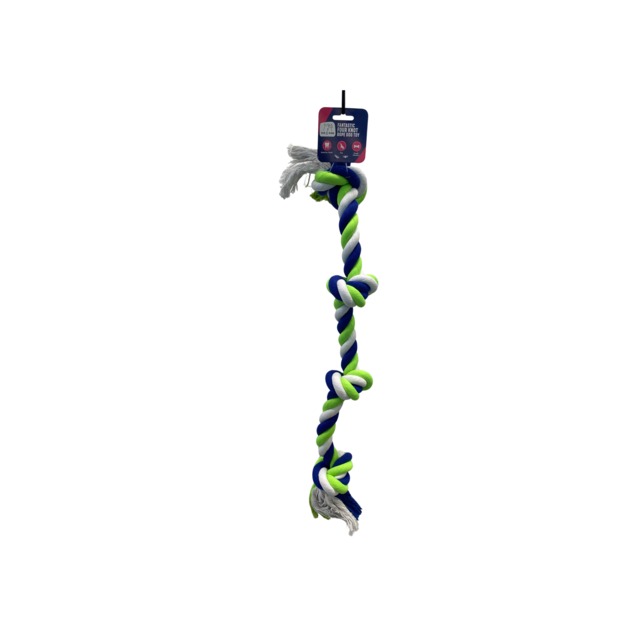 Pup & Purr Fantastic Four Knot Rope Dog Toy - Product Image 3
