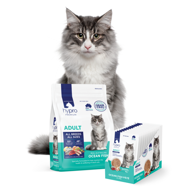 Hypro Premium Grain Free Adult Ocean Fish Pate Wet Cat Food - Product Image 2