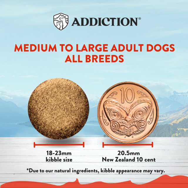 Addiction MEGA Grain-Free Adult Large Breed Beef & Lamb Dry Dog Food - Product Image 4