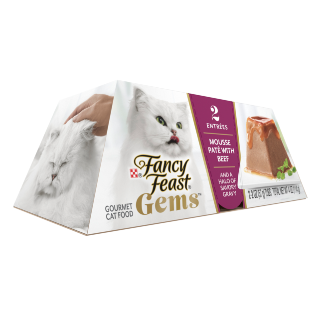 Fancy Feast Gems Mousse Pate with Beef Wet Cat Food - Product Image 9