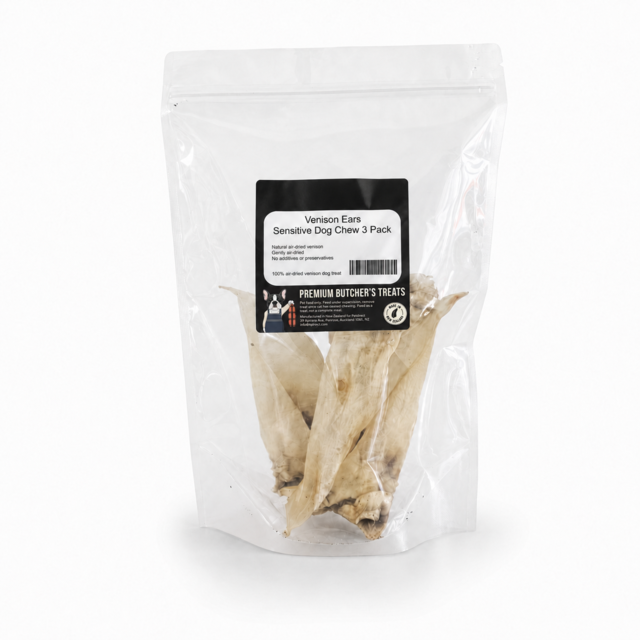 Digby's Dog Deli Crave-Worthy Venison Ears Dog Chews - Product Image