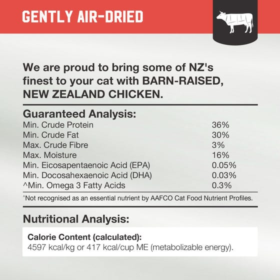 Kiwi Kitchens Beef & Chicken Air Dried Cat Food - Product Image 9