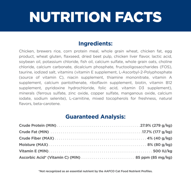 Hill's Science Diet Adult 11+ Senior Dry Cat Food - Product Image 7