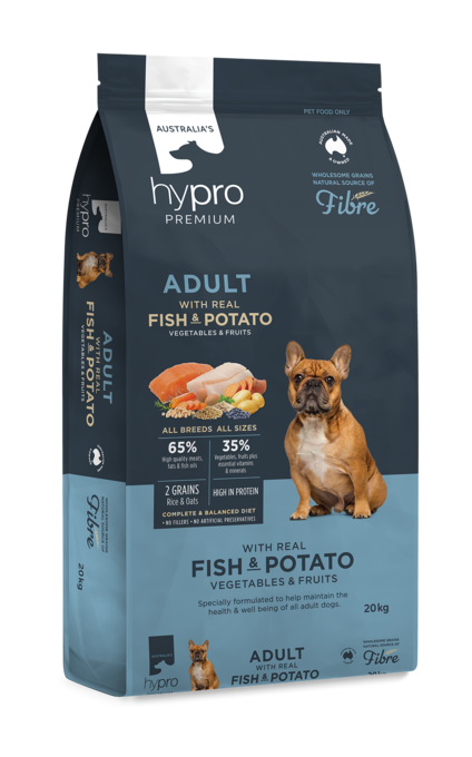 Hypro Premium Wholesome Grains Adult Fish & Potato Dry Dog Food - Product Image