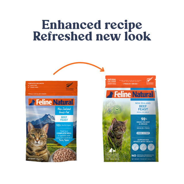 Feline Natural Beef Feast Freeze Dried Cat Food - Product Image 3