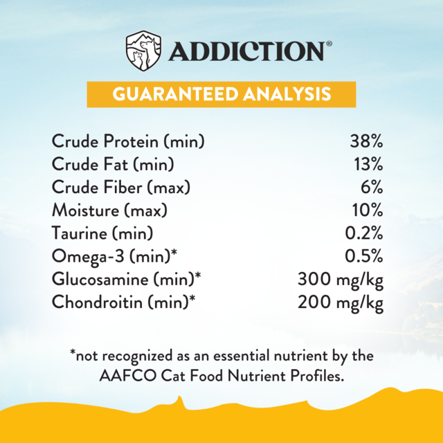 Addiction Grain-Free Chicken Supreme Recipe Senior Dry Cat Food - Product Image 4