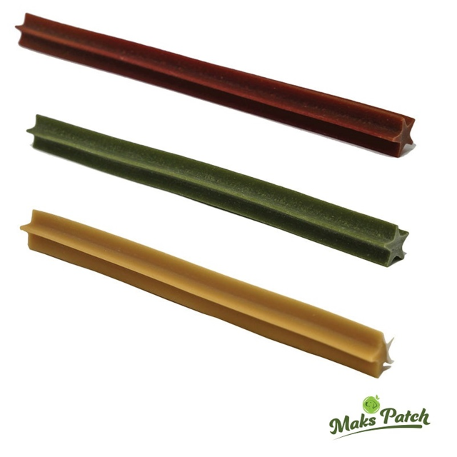 Mak's Patch Mixed Fruit Star Sticks Dog Treats - Product Image 2