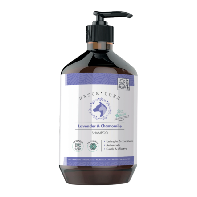 M-PETS NATUR'LUXE Lavender and Chamomile Dog Shampoo - Product Image