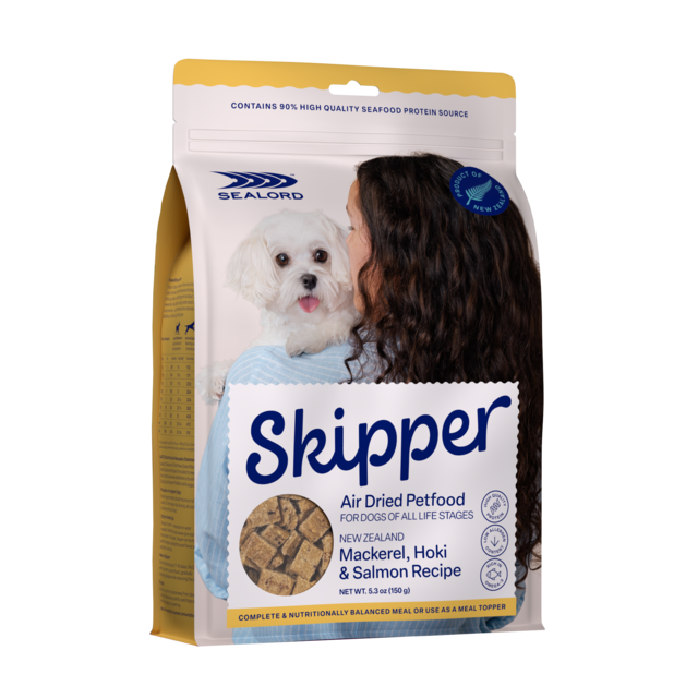 Sealord Skipper Mackerel, Hoki & Salmon Air Dried Dog Food - Product Image 1