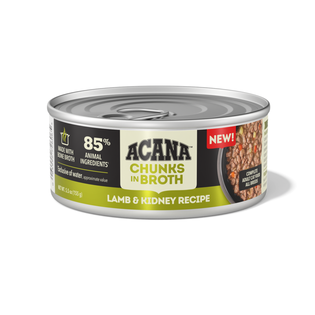 ACANA Lamb & Kidney Recipe Chunks in Broth Wet Cat Food - Product Image