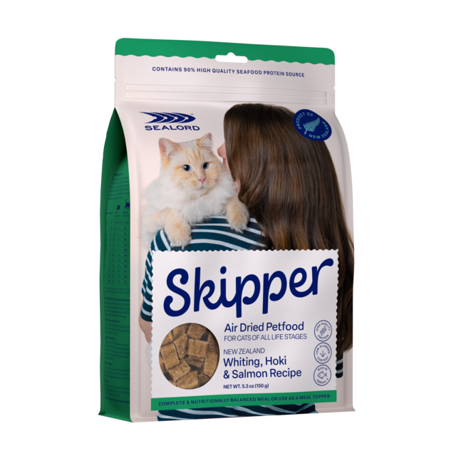 Sealord Skipper Whiting, Hoki & Salmon Air Dried Cat Food - Product Image 1