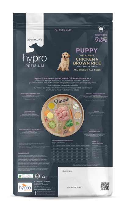 Hypro Premium Wholesome Grains Puppy Chicken & Brown Rice Dry Dog Food - Product Image 7