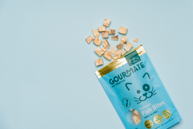 Gourmate Pet Treat Co. Gurnard Fish Bites Cat Treats - Product Image 5