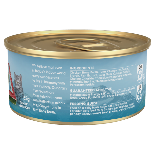 Trilogy Tuna in Bone Broth Adult Wet Cat Food - Product Image 1