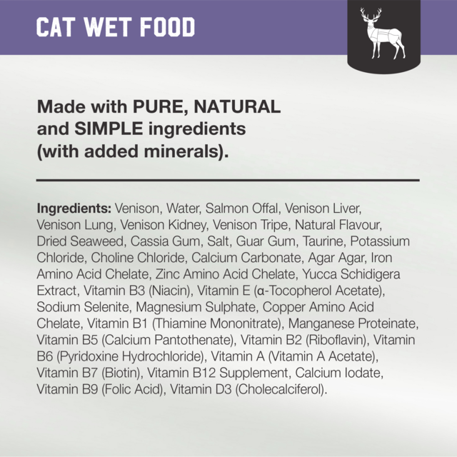 Kiwi Kitchens Venison Wet Cat Food - Product Image 10