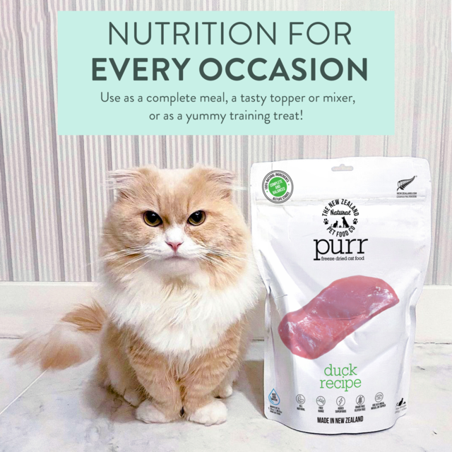 The NZ Natural Pet Food Co Meow-PURR Duck Freeze Dried Cat Food - Product Image 6