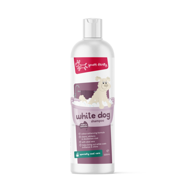 Yours Droolly White Dog Shampoo - Product Image