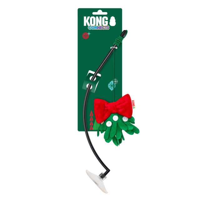 KONG Holiday Connects Window Mistletoe Cat Toy - Product Image 3